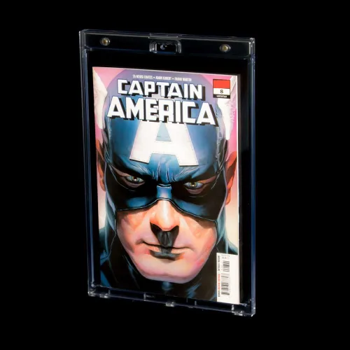 Miniatura 3 de Estuches magnéticos de 2 quilates para cómics – Soportes transparentes para cómics de un solo toque, protectores de losas de cómics de protección