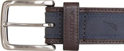 Miniatura 2 de Nautica Cinturón de cuero superpuesto casual para hombre