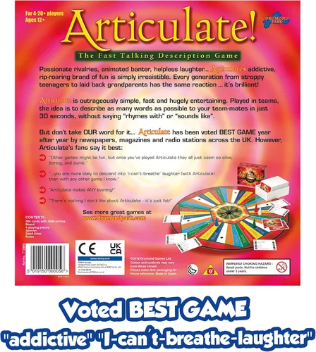 Miniatura 6 de Drumond Park 5019150000056 Articulate Family Board Fast Talking Descripción Juego, Multi
