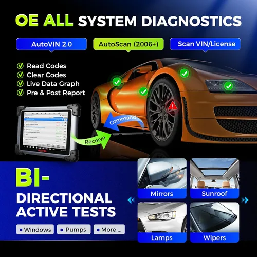 Miniatura 6 de Autel AutoLink AL301 OBDII / CAN lector de código accesible DTCs Eraser Car DIY herramienta de diagnóstico, Negro