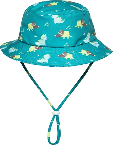 Miniatura 4 de Conjunto de traje de baño de 3 piezas para niños pequeños y bebés, protector de erupción, gorro y traje de baño con protección solar UPF 50+