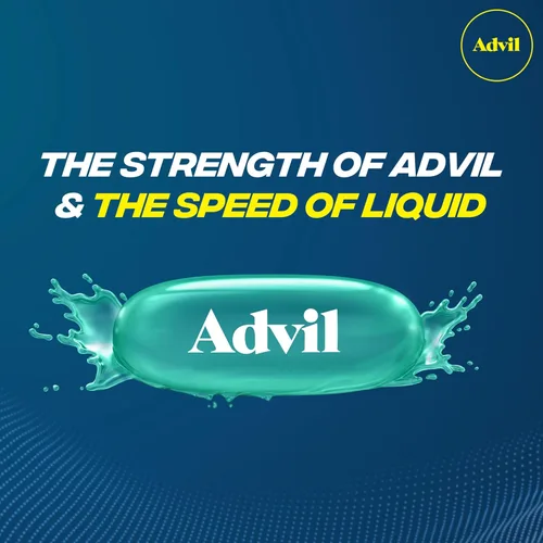 Miniatura 5 de Advil Liqui-Gels - Analgésico y reductor de fiebre, medicamento para el dolor para adultos con ibuprofeno 200 mg para dolor de cabeza, dolor