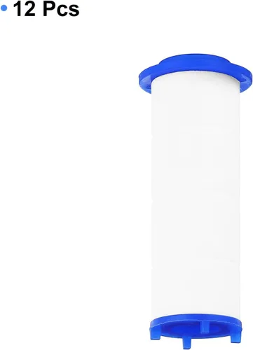 Miniatura 3 de uxcell 12 piezas de filtro de cabezal de ducha de 2.4 pulgadas PP cartucho de filtro de algodón de repuesto de alta presión ventilador de mano