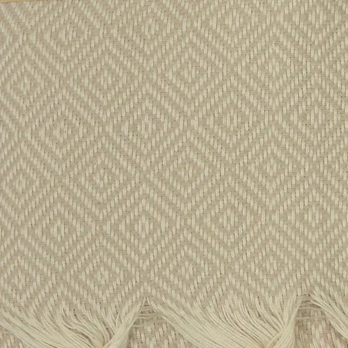 Miniatura 8 de Bersuse Hierapolis XL - Manta turca 100% algodón, 60 x 95 pulgadas, color beige
