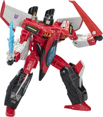 Miniatura 2 de Transformers Toys Generations Legacy Voyager Armada Universe Starscream - Figura de acción para niños de 8 años en adelante, 7 pulgadas