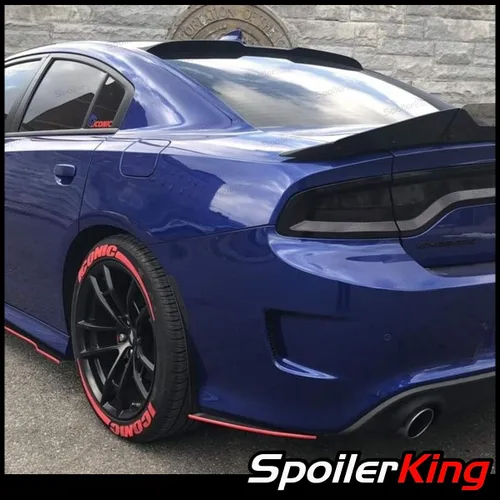 Miniatura 4 de SpoilerKing Alerón de techo de corte central compatible con Dodge Charger 2015-2023 (380RC)