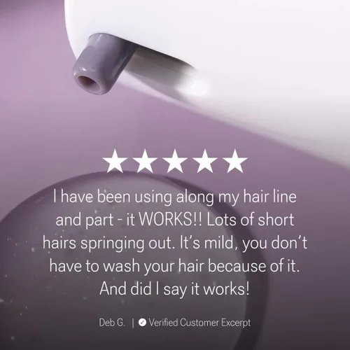 Miniatura 6 de NULASTIN Suero para cuero cabelludo, tratamiento vibrante para ayudar a mejorar el aspecto de la densidad del cabello, fórmula ligera y de rápida