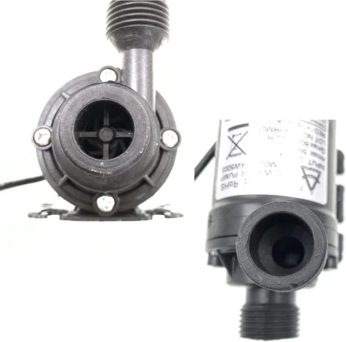 Miniatura 3 de JZK Bomba de agua sumergible sin escobillas DC 12V 800L/H 5M Micro pequeña bomba de agua para estanque/fuente/piscina/sistema de circulación de agua