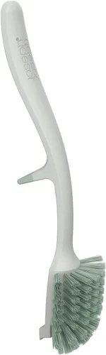 Miniatura 6 de Joseph Joseph Edge - Cepillo para platos con soporte integrado para fregadero, color gris