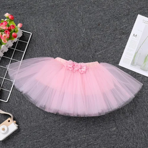 Miniatura 23 de Conjunto de ropa brillante para recién nacidas para niñas recién nacidas, mameluco de princesa + falda tutú + diadema de flores para sesión de fotos