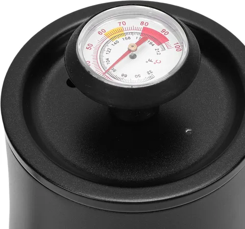 Miniatura 7 de LICAEVEY Hervidor de cuello de cisne, hervidor de café con termómetro integrado y mango de madera, estufa de acero inoxidable 304 para verter