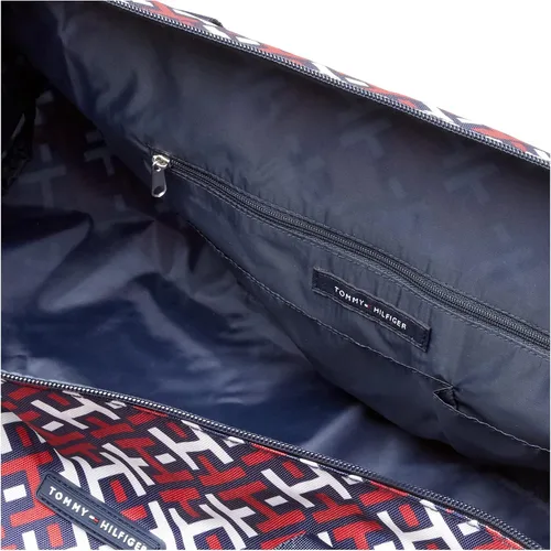 Miniatura 5 de Tommy Hilfiger Bolsa de lona monograma azul marinorojoblanco NavyRedWhite