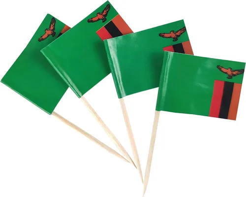 Miniatura 27 de JBCD Bandera afroamericana con palillo de dientes panafricano, mini banderas negras de liberación para cupcakes, 200