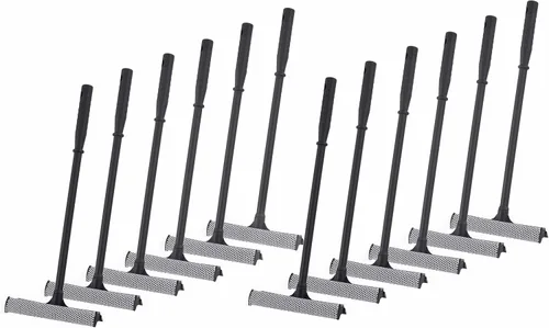 Miniatura 8 de Matthew - Escobilla multiusos para ventanas con paño de microfibra de alta calidad, esponja de limpieza para parabrisas de automóvil y escobilla