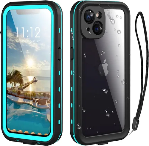 Miniatura 14 de Funda para teléfono impermeable Compatible con iPhone 17 Pro, funda de cuerpo completo IP68 impermeable a prueba de golpes y polvo con protector