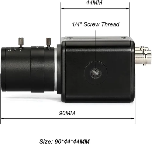 Miniatura 3 de Cámara HD SDI, cámara de seguridad CCTV digital de 2MP 1080P, sensor de alta sensibilidad 1/2.8 CMOS con lente manual Varifocal HD 3MP