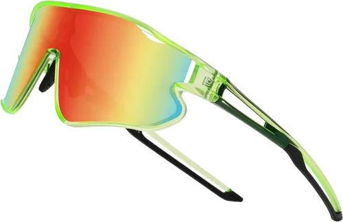 Miniatura 30 de DUCO Gafas de sol para niños y jóvenes, ligeras, con montura TR90, UV400, para béisbol, ciclismo, para niños y niñas, DK268