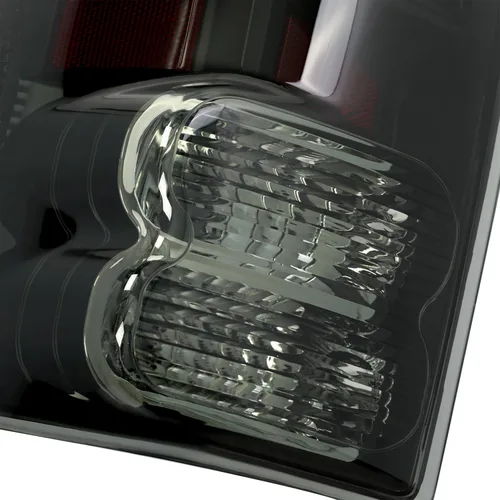 Miniatura 6 de KUAFU Par de luces traseras compatibles con Toyota Tundra Pickup 2007-2013, conjunto de lámpara trasera de freno trasero de plástico para el lado