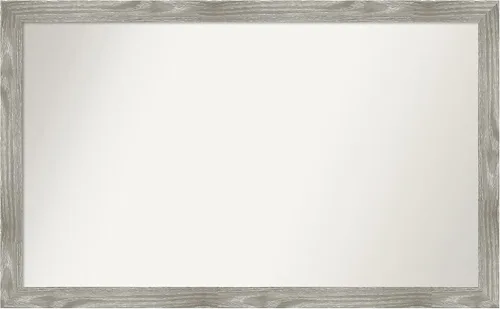 Miniatura 149 de Amanti Art Espejo personalizado, espejo de baño gris plomo a rayas, espejo de pared o espejo de tocador de baño sobre el fregadero