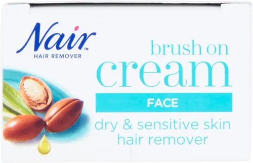 Miniatura 5 de Nair Removedor de vello facial con cepillo (1.7 fl oz)