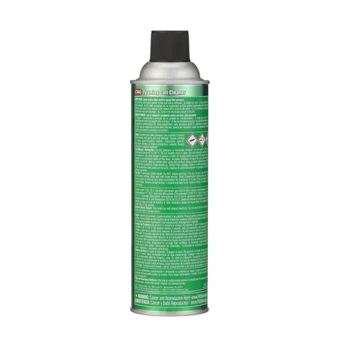 Miniatura 2 de CRC Limpiador de bobina de espuma, 18 onzas de peso, a base de agua, limpiador resistente para condensadores de aire acondicionado y refrigeración