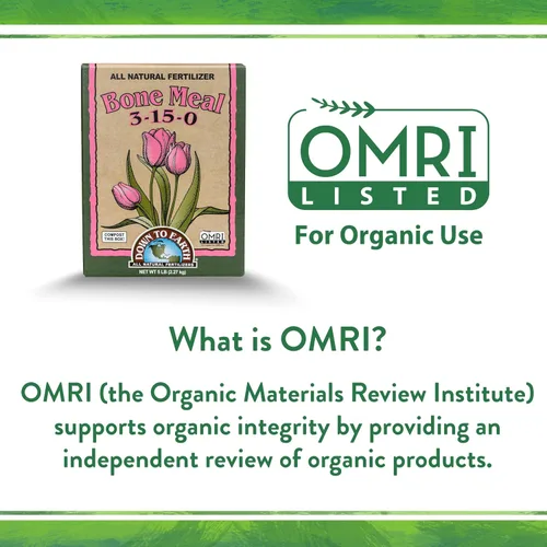 Miniatura 9 de Down To Earth All Natural Fertilizers Harina de huesos orgánica - Alimento vegetal con alto contenido de fósforo para brotes, bulbos, flores, flores
