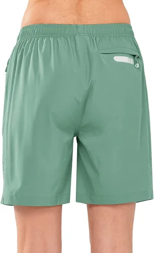 Miniatura 9 de NORTHYARD Pantalones cortos deportivos de senderismo para mujer, de secado rápido, ligeros, para gimnasio, entrenamiento, con 3 bolsillos