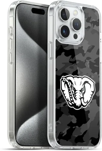 Miniatura 429 de Head Case Designs Funda de gel suave con licencia oficial de la Universidad de Alabama UA Collage compatible con Apple iPhone 13 Pro Max