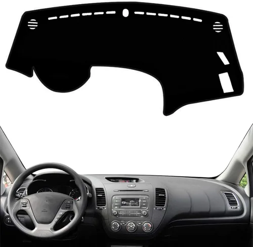 Dashboard Cover Dash Mat for KIA Forte Cerato K3 Vivaro 2013-2018 Dashboard Cover Mat Sun Shade Protect Carpet Anti-Glare