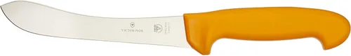 Miniatura 8 de Victorinox Swibo - Cuchillo para desollar de 8 pulgadas, borde recto, punta ensanchada, acero inoxidable, apto para lavavajillas, naranja