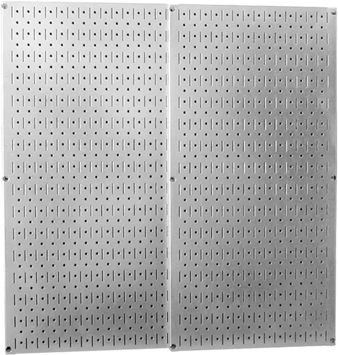 Wall Control 30-P-3232GV Paquete de tablero de clavijas de acero galvanizado