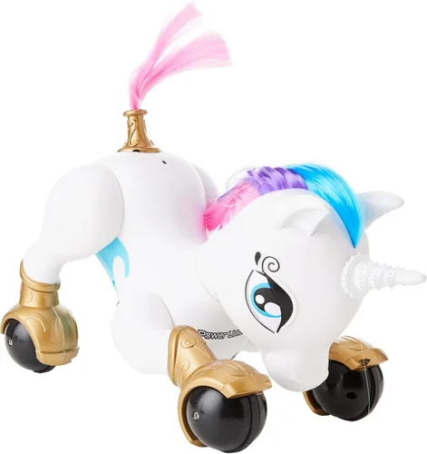 Miniatura 4 de LEXiBOOK Power Unicorn- Mi primer unicornio inteligente en entrenar, programable con control remoto, función de entrenamiento y control de gestos