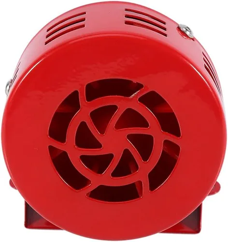 Miniatura 5 de EVGATSAUTO Cuerno de sirena de coche, 12 V, 50 s, rojo, eléctrico, camión, motocicleta, arrastre aéreo, bocina, alarma, bocinas de coche, sirenas