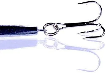 Miniatura 7 de 7 unids metal duro mar hundimiento plomo pesca señuelos wobbler lucio carpa trucha perca calamar bagre pesca cebos 0.49 oz/0.74 oz
