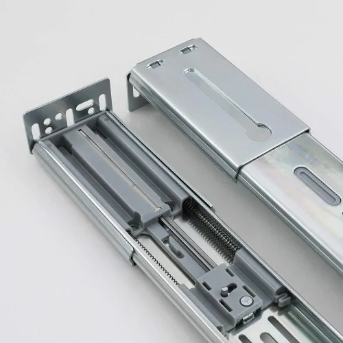 Miniatura 4 de LONTAN 1 Par de Rieles Deslizantes para Cajón de 22 Pulgadas de Montaje Lateral con Cierre Suave, 3 PLIEGUES de Extensión Completa - 4502S3-22