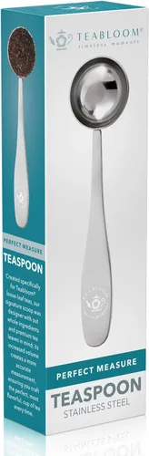Miniatura 3 de Teabloom Perfect Measure - Cuchara de té de hojas sueltas – Cuchara de té de acero inoxidable de alta calidad – La elección del conocedor del té
