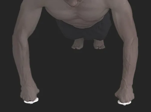 Miniatura 4 de Entrenamiento de levantamiento de puños para músculos gruesos del antebrazo y muñeca estable. Entrenamiento de flexiones para fuerza de brazo