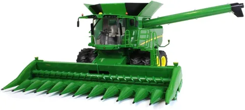 Miniatura 5 de TOMY Big Farm John Deere S690 Combine - Escala 1:16 - Incluye accesorios de cabezal de maíz y draper - Juguetes de granja con luces y sonidos