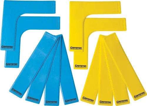 Gamma Sports Court Training Essentials, Courts Spots, Dome Cones, Disc Cones, Mini Court Lines, Pickleball Training, Tennis Training, Racquet