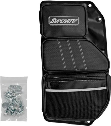Miniatura 7 de SuperATV Bolsas de puerta para Can-Am Maverick 2011+ Incluye 2 bolsas de puerta 【Solo para puertas de acero SuperATV 】