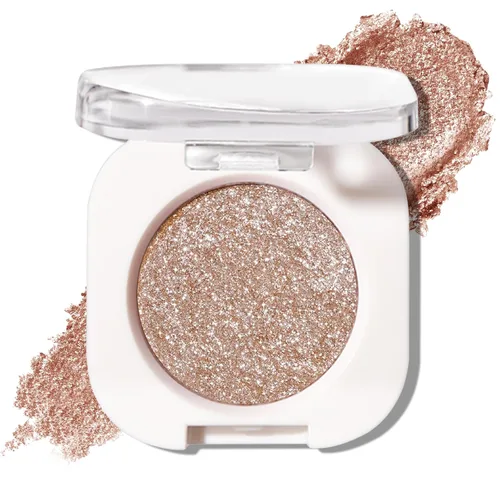 Miniatura 24 de Sombra de ojos mate individual, Sombra de ojos blanco hueso, Polvo ligero ultrafino, Sombra de ojos con base de imprimación iluminadora, Alto