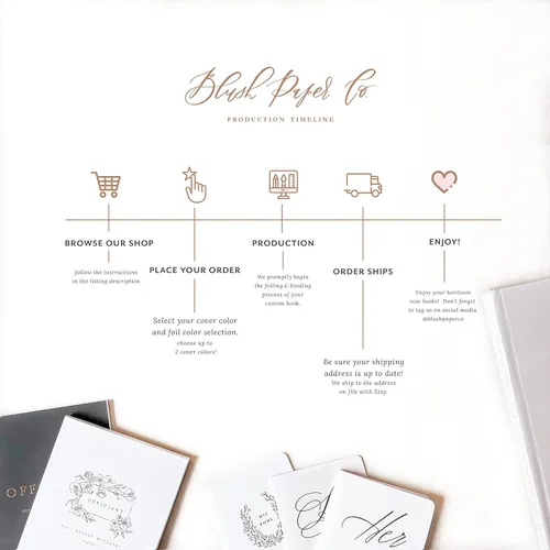 Miniatura 5 de Planificador y organizador de bodas – Lámina de oro real – Agenda de compromiso libro de regalo y calendario, diario de novia