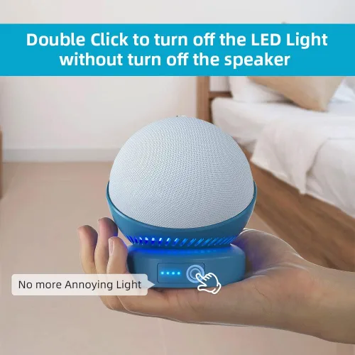 Miniatura 7 de Base de batería Liboer para Echo Dot 5ta Generación, base de batería portátil para Echo Dot 4ta Generación y soporte de batería para HomePod Mini