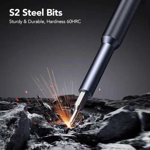 Miniatura 4 de JOREST Juego de destornilladores de precisión 50 en 1 con Torx de seguridad, mini kit de reparación magnético para Macbook, laptop, PS4, PS5
