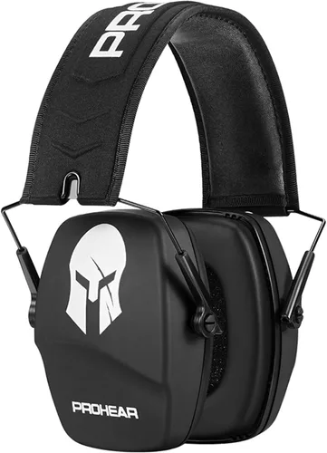 Miniatura 12 de PROHEAR 016 Protección Auditiva Orejeras de Seguridad para Tiro, NRR 26dB Reducción de Ruido Protector Auditivo Pasivo Delgado con Copas Auriculares