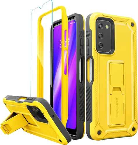 Miniatura 15 de URBANITE Funda para Samsung Galaxy A13 con soporte, protección a prueba de golpes de grado militar con protector de pantalla compatible con teléfono