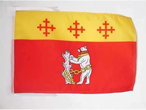 Miniatura 259 de Bandera de México AZ FLAG, 45.7 x 30.5 cm, con cordones - Pequeñas banderas mexicanas de 30 x 45 cm - Bandera de 45.7 x 30.5 cm
