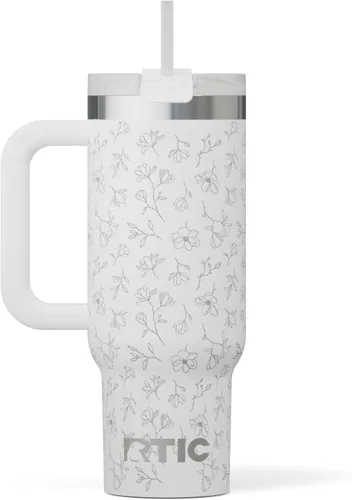 Miniatura 61 de RTIC Vaso Tumbler de Viaje por Carretera de 30 oz con Doble Pared Revestido de Cerámica Aislado Taza Portátil de Café de Viaje de Acero Inoxidable