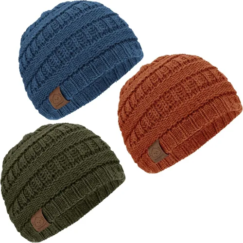 Miniatura 19 de KeaBabies 3-Pack Baby Beanies for Boys, Girls - Stretchy Knit Baby Hats, Cute Newborn