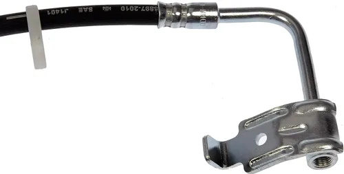 Miniatura 3 de Dorman H621750 Manguera hidráulica de freno delantero del lado del conductor compatible con modelos seleccionados de Jeep